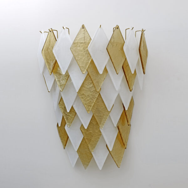 Pair of Modern Italian Murano Glass Sconces - Image 7