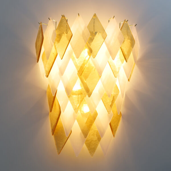 Pair of Modern Italian Murano Glass Sconces - Image 6