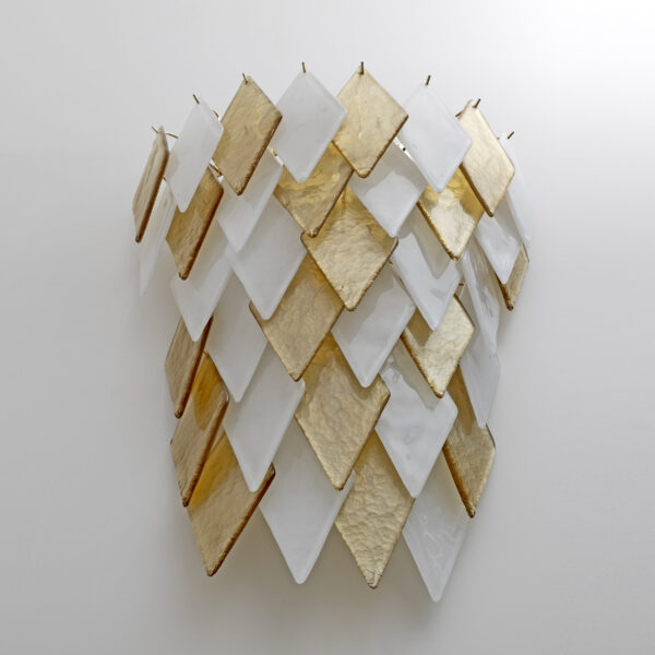 Pair of Modern Italian Murano Glass Sconces - Image 3
