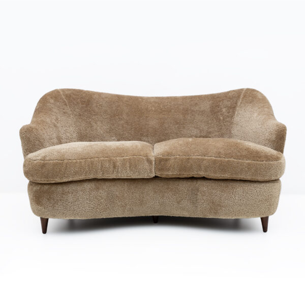 Attributed Gio Ponti Italian Sofa for Casa E Giardino, 1930s