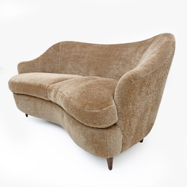 Attributed Gio Ponti Italian Sofa for Casa E Giardino, 1930s - Image 5