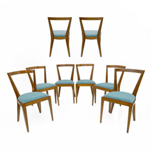 Eight Dining Chairs PONTI 940 by Gio Ponti for BBB Italia