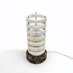 Mid-century Modern Italian Marble Table Lamp, 1960s