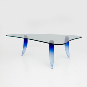 Seguso Murano Glass Coffee Table for Roche Bobois, 1990s