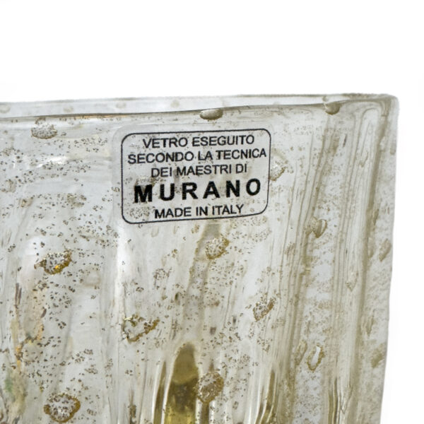 Barovier & Toso Brass and Pulegoso Murano Glass Sconces - Image 6