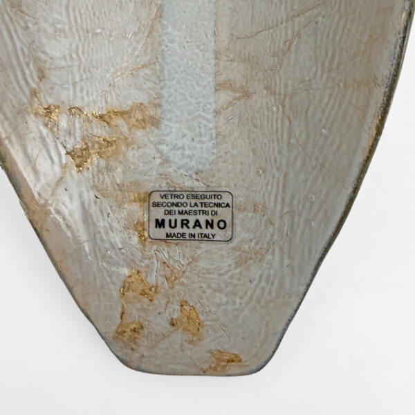 Pair of Modern Murano Glass Gold Leaf Sconces - Image 9