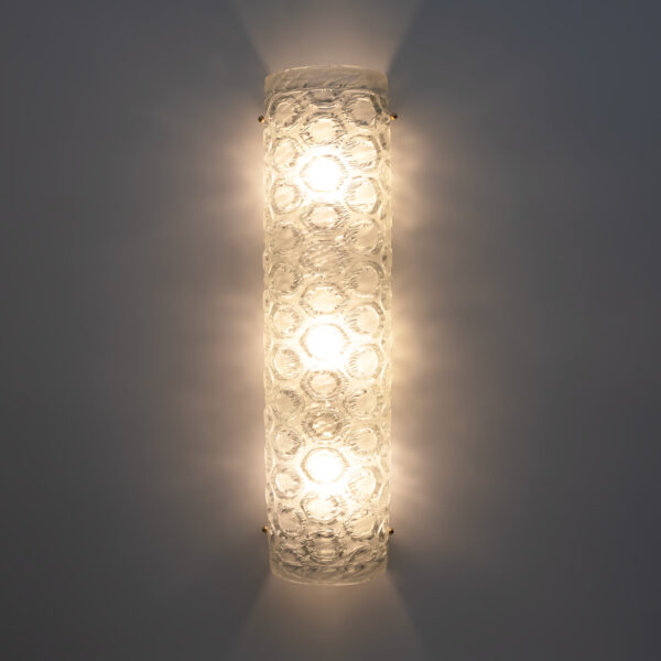 Pair of Modern Light Green Murano Glass Sconces - Image 3