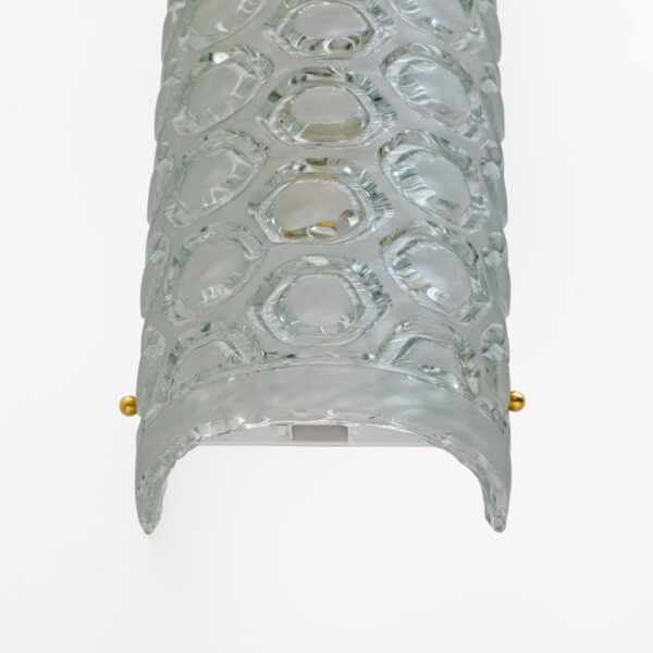 Pair of Modern Light Green Murano Glass Sconces - Image 7