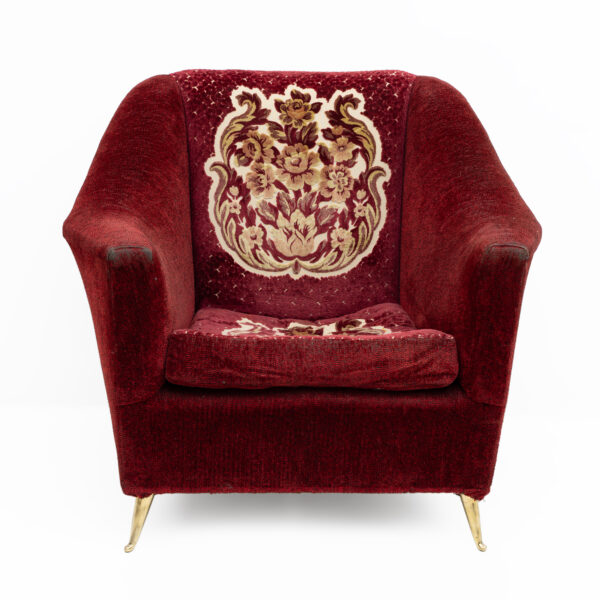 Ico Parisi Italian Armchairs for Ariberto Colombo, 50s, Pair - Image 3