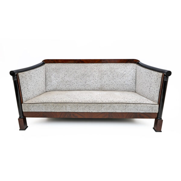 19th Century Biedermeier Two Armchairs and Sofa Vienna 1840 - Image 3