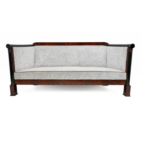19th Century Biedermeier Two Armchairs and Sofa Vienna 1840 - Image 4