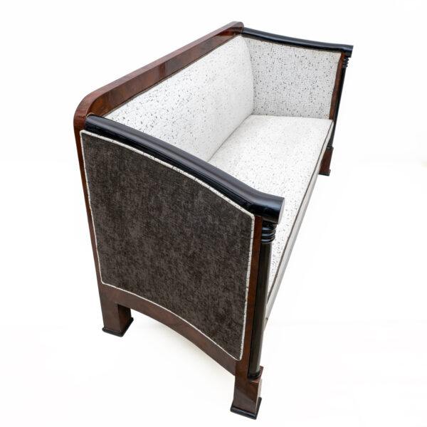 19th Century Biedermeier Two Armchairs and Sofa Vienna 1840 - Image 5