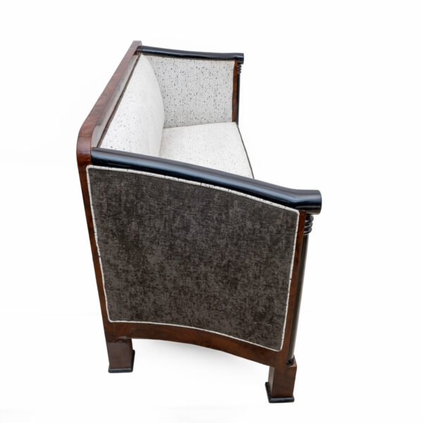19th Century Biedermeier Two Armchairs and Sofa Vienna 1840 - Image 6