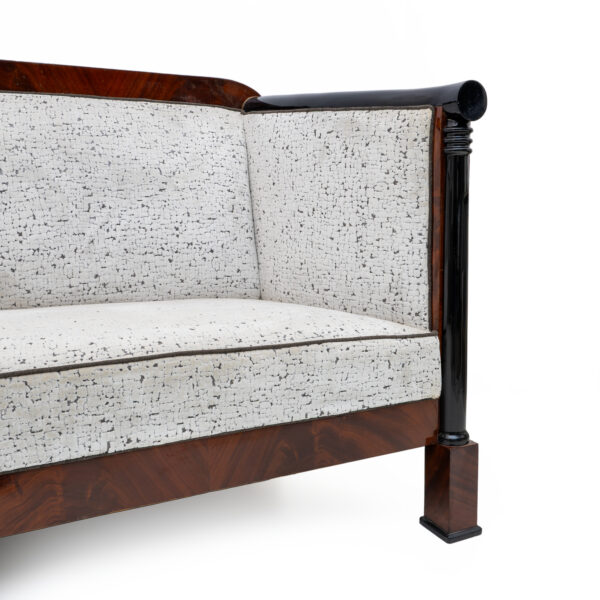 19th Century Biedermeier Two Armchairs and Sofa Vienna 1840 - Image 7