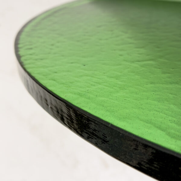 Italian Murano Glass and Brass Coffee Table, 1970s - Image 7