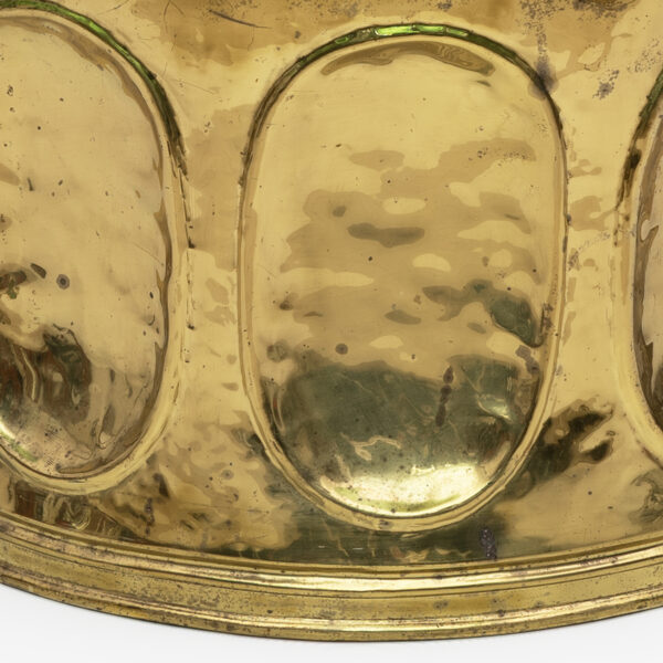 Italian Murano Glass and Brass Coffee Table, 1970s - Image 8