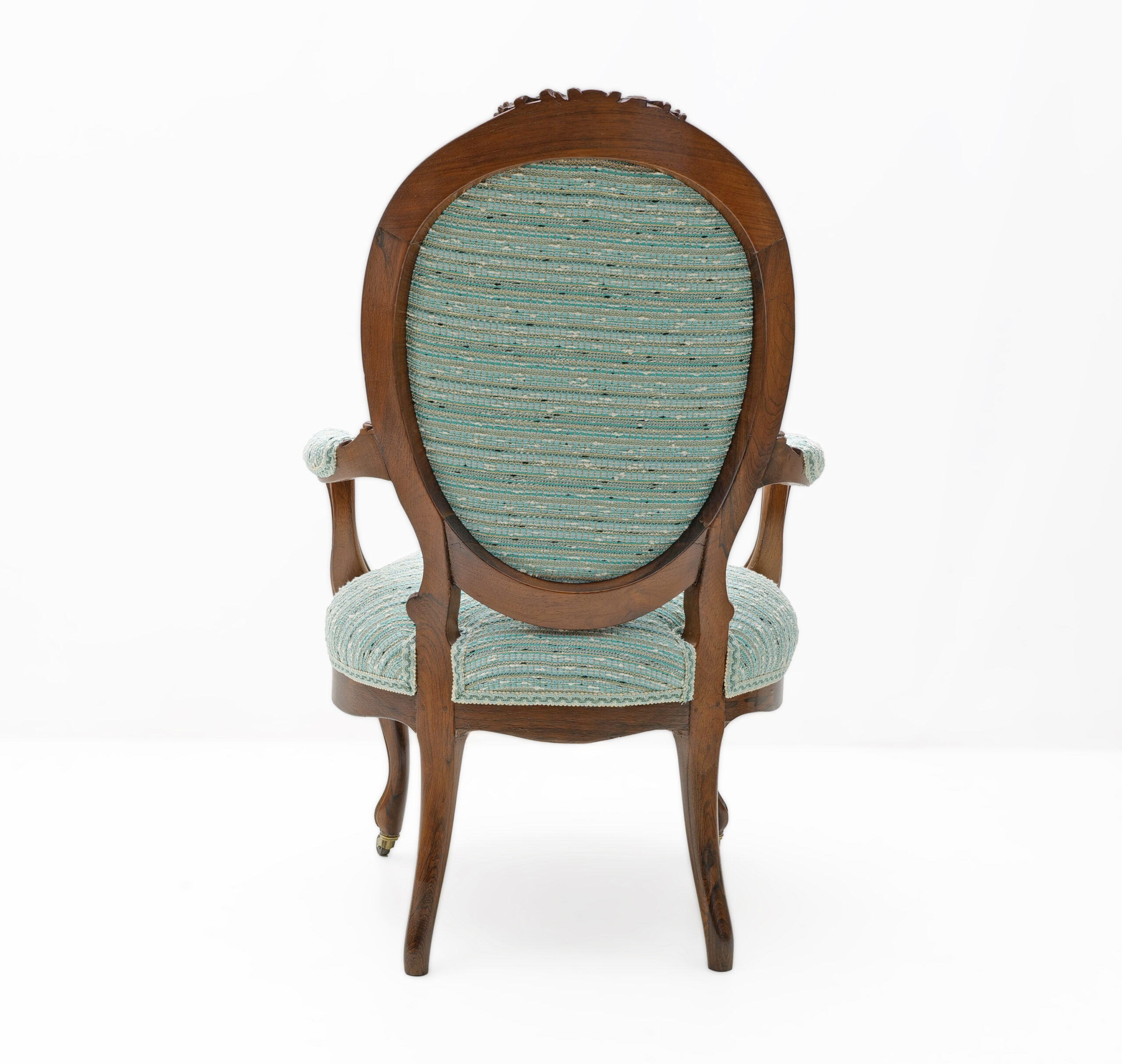 Pair of French Louis Philippe Style Armchairs, 19th Century - Image 6