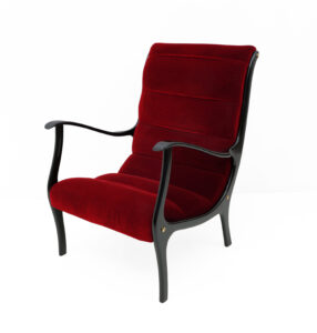 Ezio Longhi Italian Mitzi Armchair for Elam, 1950s