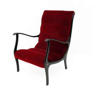 Ezio Longhi Italian Mitzi Armchair for Elam, 1950s