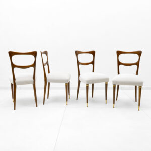 Attributed to Paolo Buffa Dinning Chairs, 1950s, Set of Four