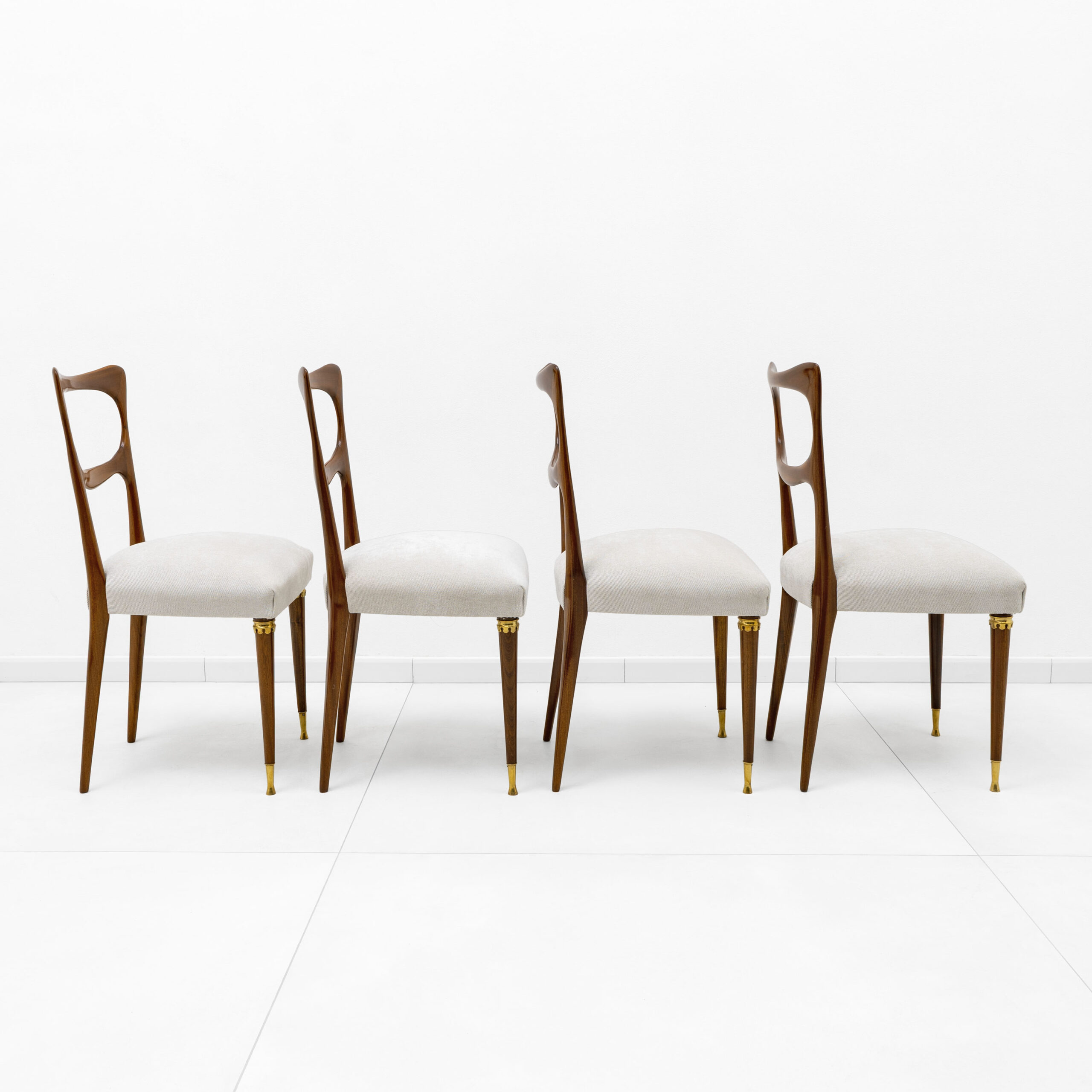 Attributed to Paolo Buffa Dinning Chairs, 1950s, Set of Four - Image 6