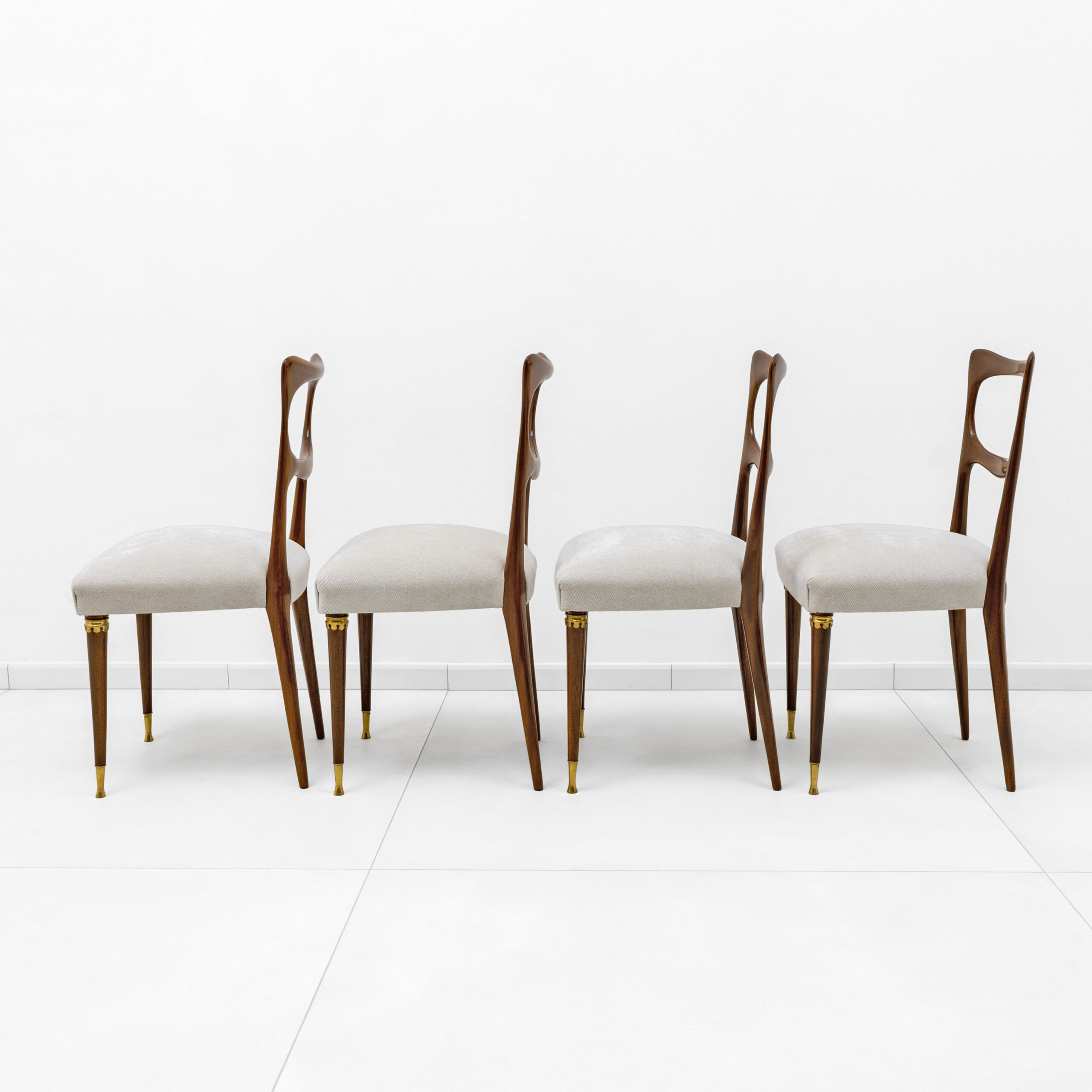 Attributed to Paolo Buffa Dinning Chairs, 1950s, Set of Four - Image 7