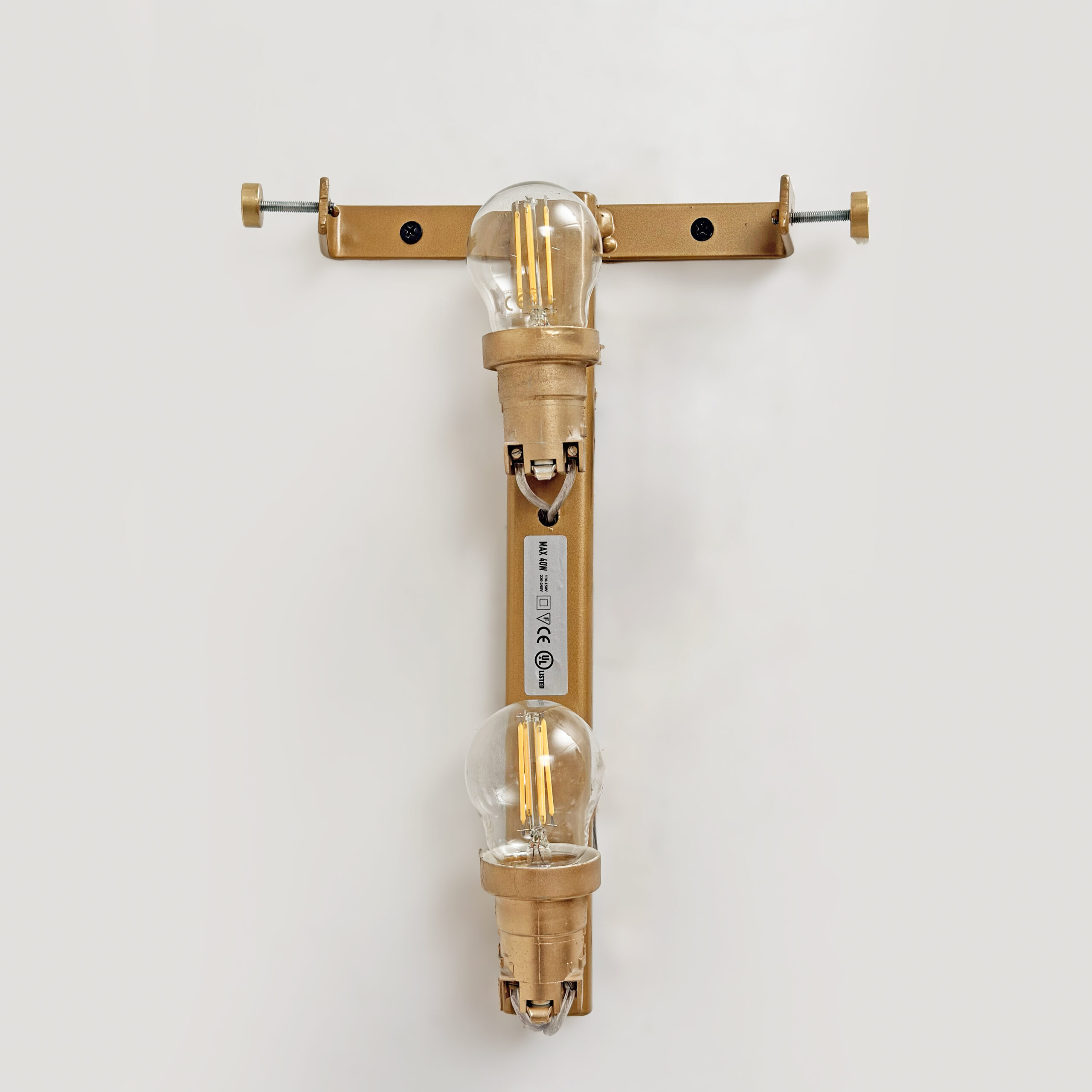 Pair of Murano Glass Sconces with Gold Dust Inclusions - Image 7